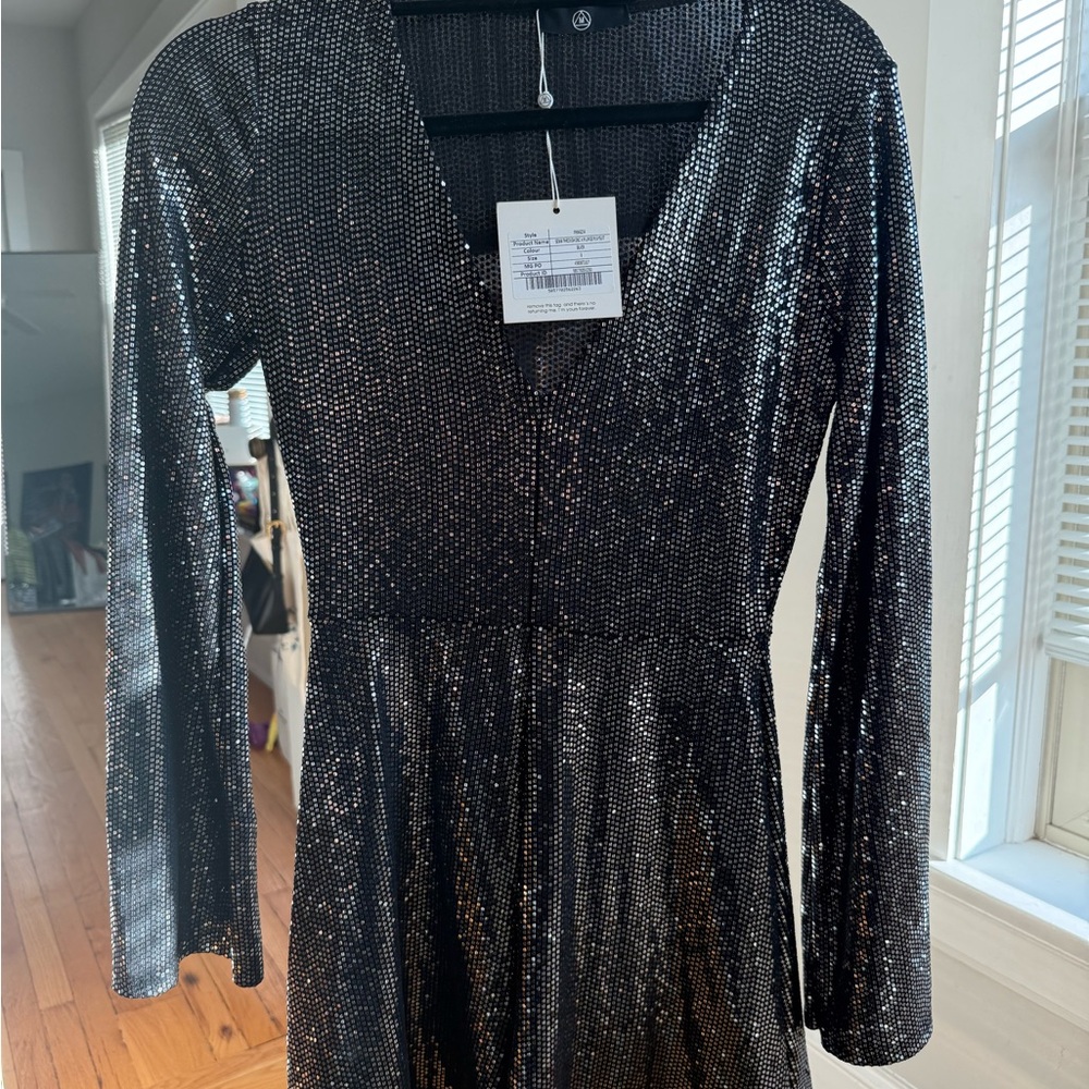 Missguided Disco Sequin Romper